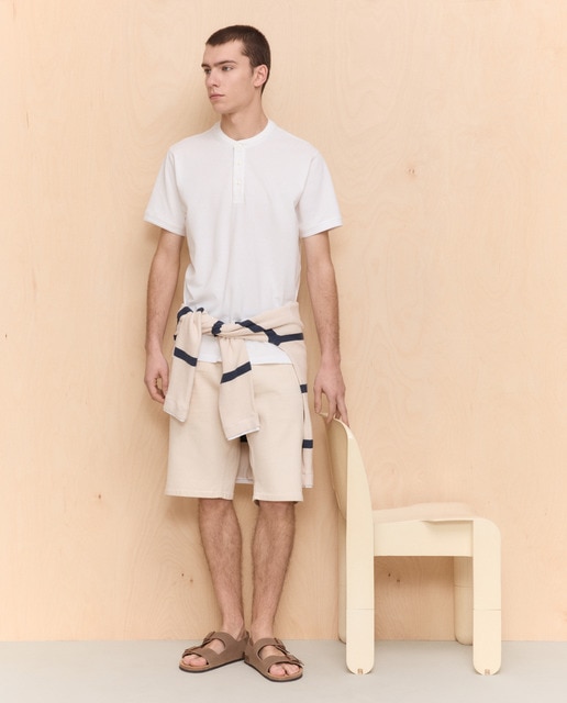 Easy Wear - Polo cuello mao de manga corta de hombre.