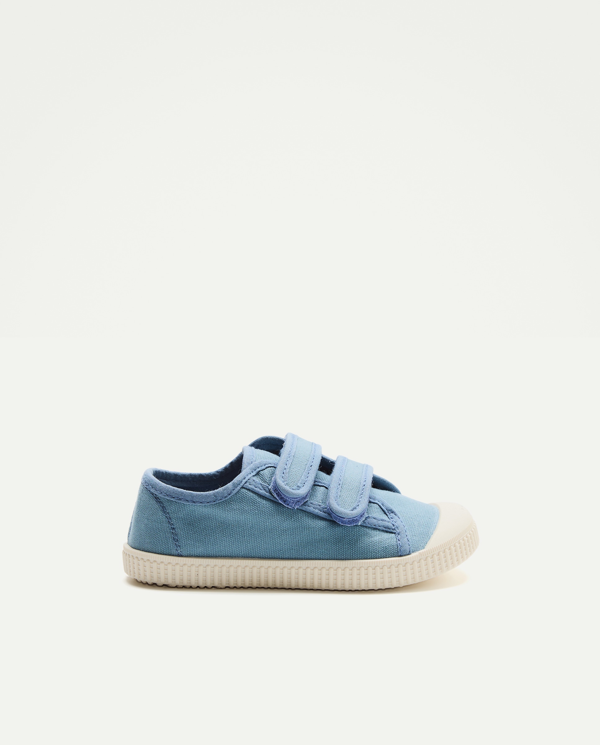 Imagen 0 de Lona bebés con contrastes, velcro y suela flexible