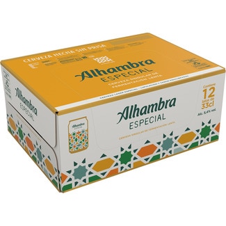 ALHAMBRA ESPECIAL Helles Bier 12er-Pack Dosen 33 cl