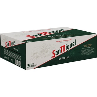 SAN MIGUEL Helles Spezialbier 24er-Pack Dosen 33 cl