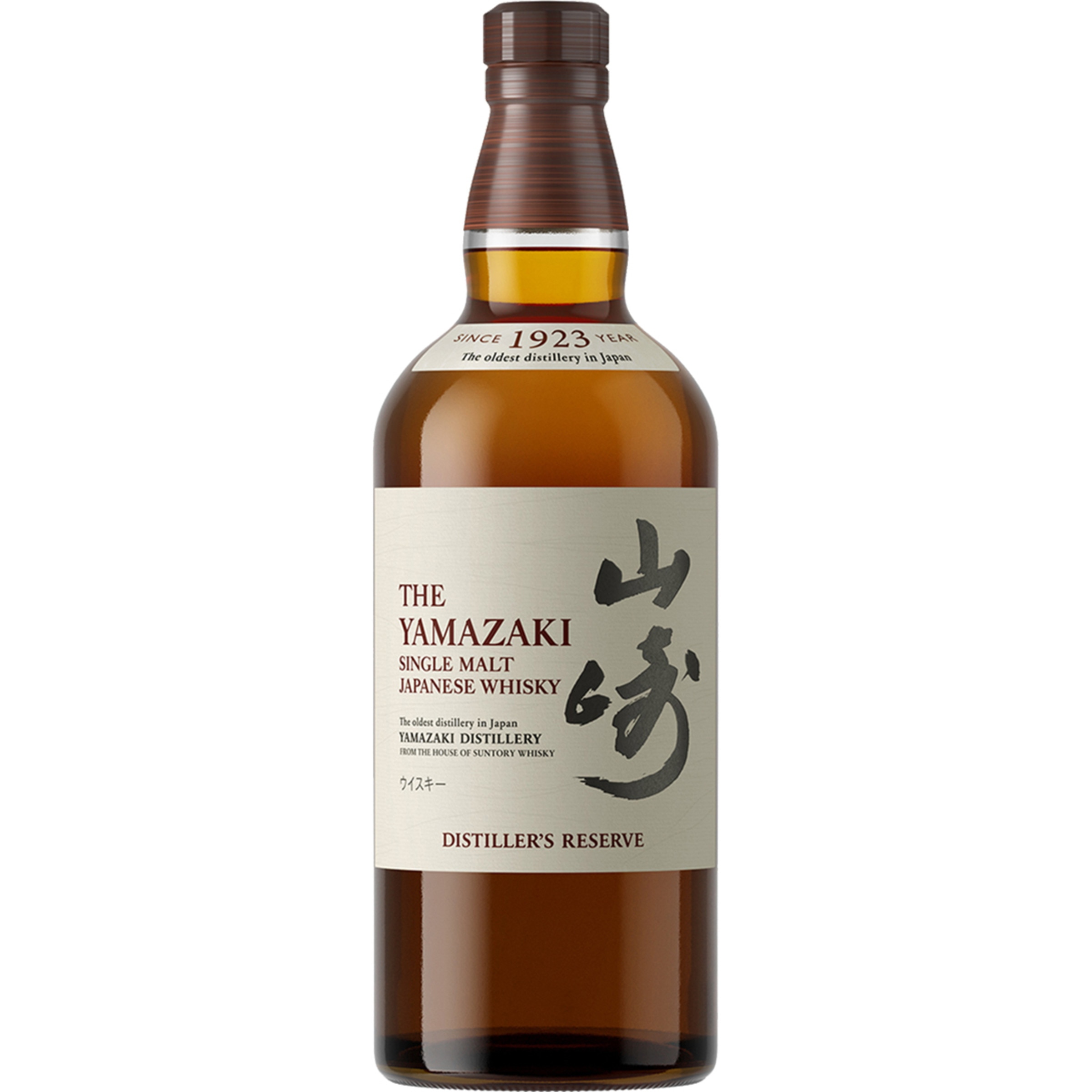 whisky single malt de Japón botella 70 cl · THE YAMAZAKI