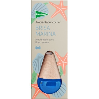 EL CORTE INGLES ambientador de coche Brisa Marina blister 1 unidad