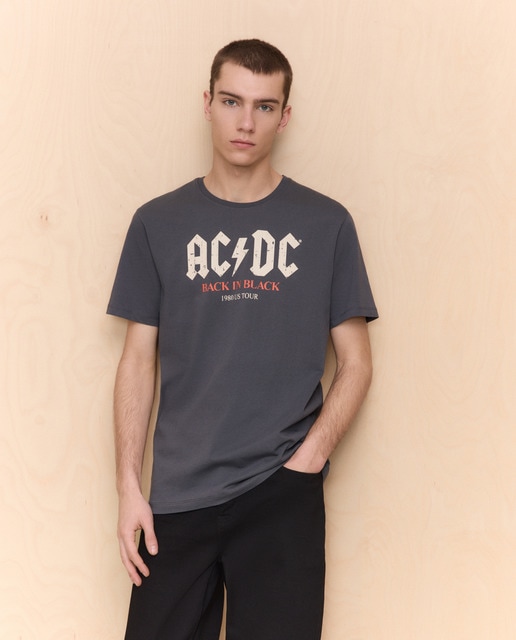 Easy Wear - Camiseta de AC/DC de manga corta de hombre.