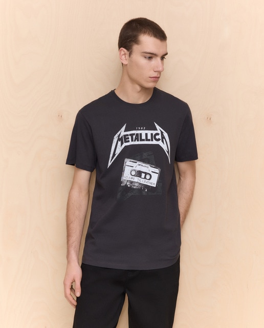 Easy Wear - Camiseta de Metallica de manga corta de hombre.
