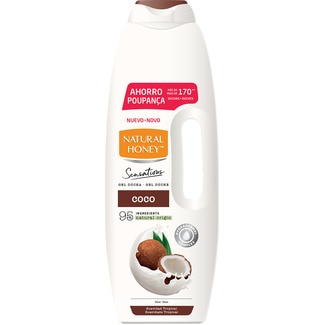 NATURAL HONEY Duschgel Sensations Kokosnuss tropisch weich Flasche 1350 ml