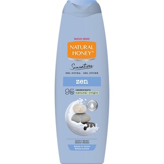 NATURAL HONEY Duschgel Sensations Zen mit Jasmin und Sandelholz entspannt den Geist Flasche 650 ml