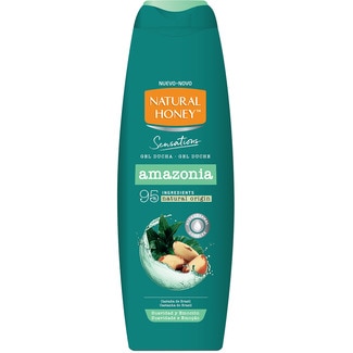 NATURAL HONEY Duschgel Sensations Amazonia Kastanie aus Brasilien Weichheit und Emotion Flasche 650 ml