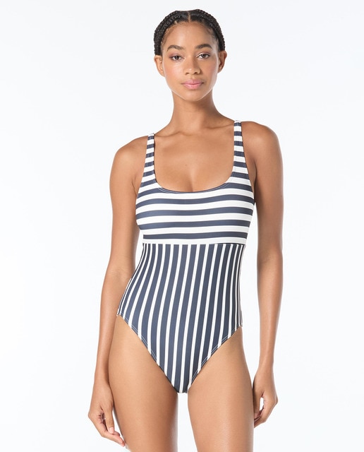 Michael Kors - Bañador camiseta rayado.