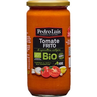 PEDRO LUIS hausgemachte Tomatensauce aus ökologischem Anbau mit nativem Olivenöl extra Flacon 660 g