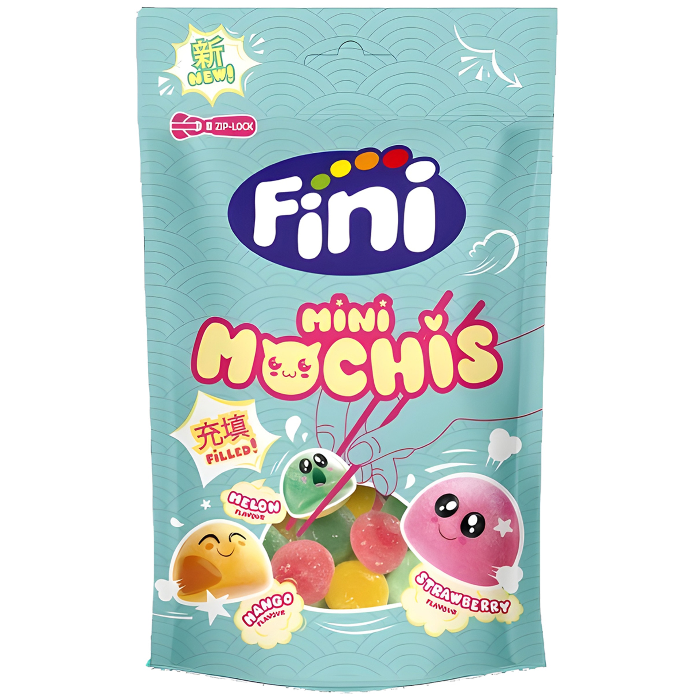 mini mochis rellenos de sabores surtidos