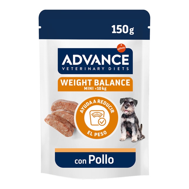 Advance Veterinary Diets - Comida húmeda para perros adultos Advance Weight Balance Dietas Veterinarias pollo…