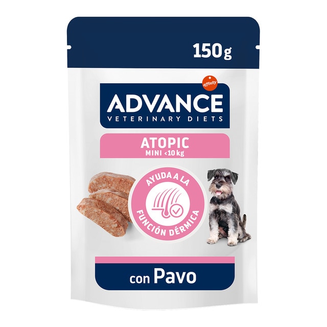 Advance Veterinary Diets - Comida húmeda para perros adultos Advance Atopic Dietas Veterinarias pavo 150 g
