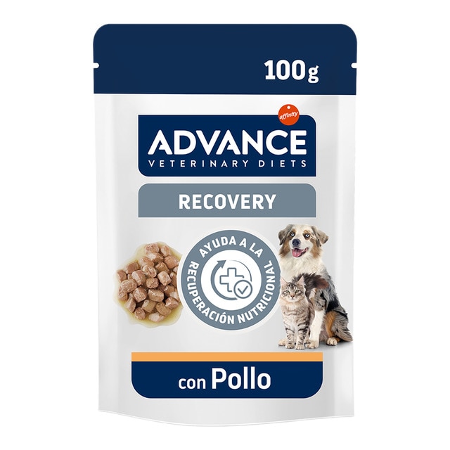 Advance Veterinary Diets – Comida húmeda para perros y gatos adultos Advance Recuperación Dietas Veterinarias pollo 100 g.