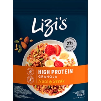 Lizi's Granola High Protein embalagem 350 g