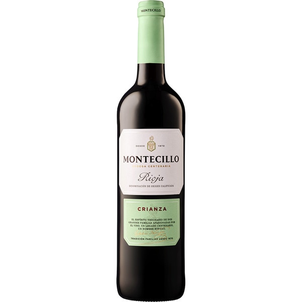 vino tinto crianza DOCa Rioja botella 75 cl - Montecillo