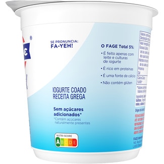 Griego natural 5% m.g. sin azúcares añadidos envase 950 kg - Fage