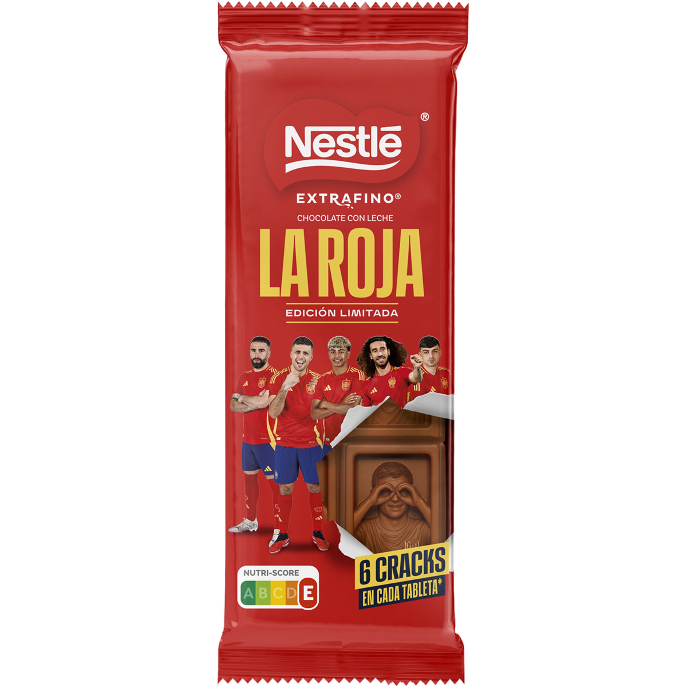 chocolate con leche extrafino Edición Limitada de La Roja