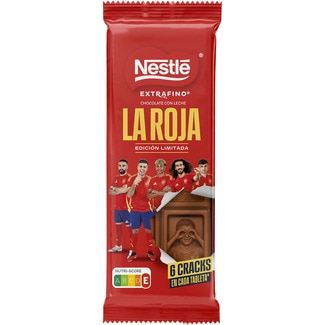 NESTLE chocolate con leche extrafino Edición Limitada de La Roja Tafel 90 g