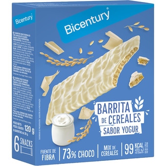 BICENTURY Müsliriegel mit Joghurtgeschmack 6 Stück Karton 120 g