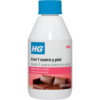 HG Reiniger 4 in 1 für Leder und Pelz Flasche 250 ml