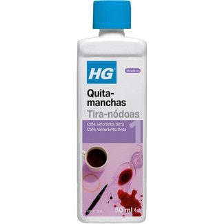 HG Fleckenentferner 1 speziell für Kaffee-, Wein- und Tintenflecken Topf 50 ml