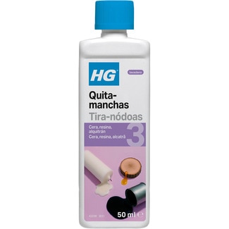 HG Fleckenentferner 3 speziell für Wachs-, Harz- und Teerflecken Topf 50 ml