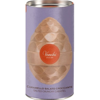 Venchi Ovo de Chocolate e Caramelo embalagem 150 g