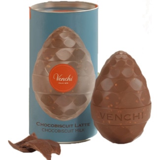 Venchi Ovo de Chocolate Biscuit embalagem 150 g