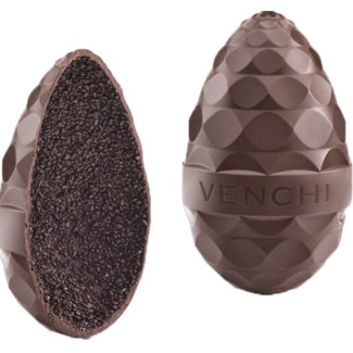 Venchi Ovo de Chocolate 75% Cacau embalagem 350 g