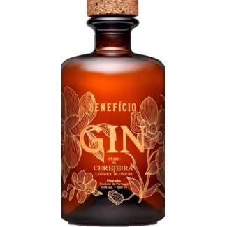Benefício Gin Flor de Cerejeira Marvão garrafa 50 cl