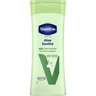 VASELINE Intensive Care crema corporal Aloe Vera para piel seca frasco 400 ml