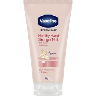 VASELINE crema para uñas y manos con keratina tubo 75 ml