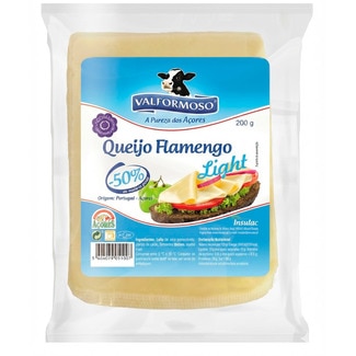 Valformoso Queijo Flamengo Fatias Light unidade 200 g
