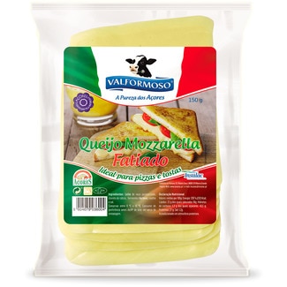 Valformoso Queijo Mozzarella Fatias unidade 150 g