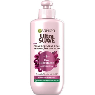 Ultra Suave Creme de Pentear Uva Hidratante embalagem 200 ml