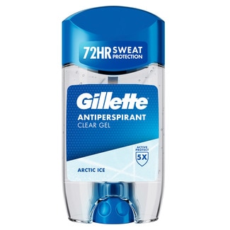 Gillette Desodorizante Stick Antitranspirante Clear Gel Artic Ice embalagem 70 ml