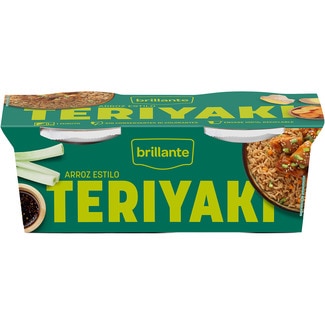 Arroz teriyaki verduras
