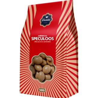 Arcadia Amêndoas Speculoos embalagem 140 g