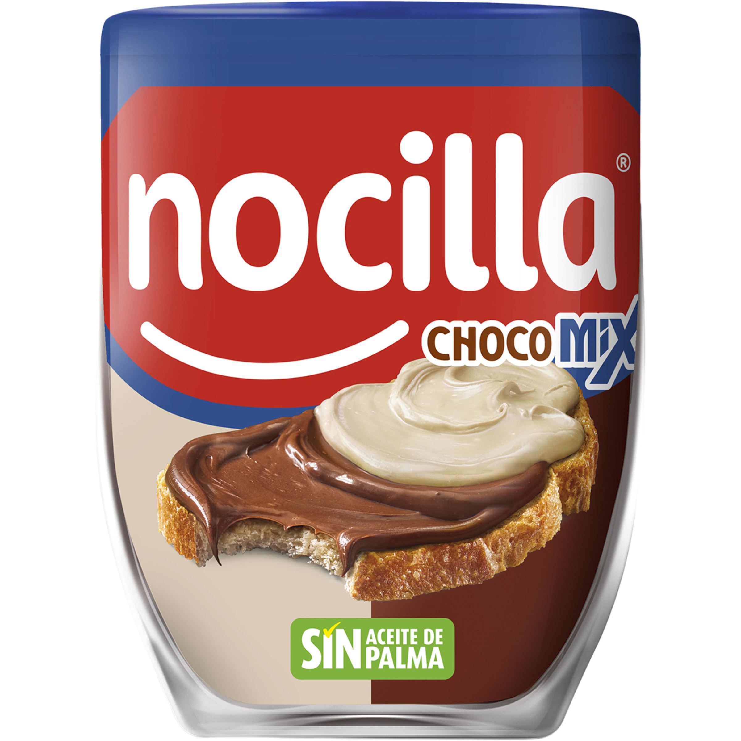 chocomix crema de cacao, avellanas y leche sin gluten y sin aceite de palma