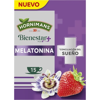 Bienestar con melatonina estuche 15 bolsitas - Hornimans