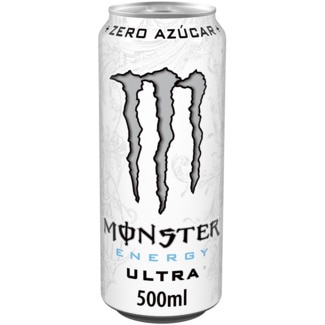 Monster Bebida Energética Ultra White Energy Zero Açúcar lata 50 cl