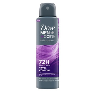 Dove Desodorizante Homem Total Comfort  72 h embalagem 150 ml