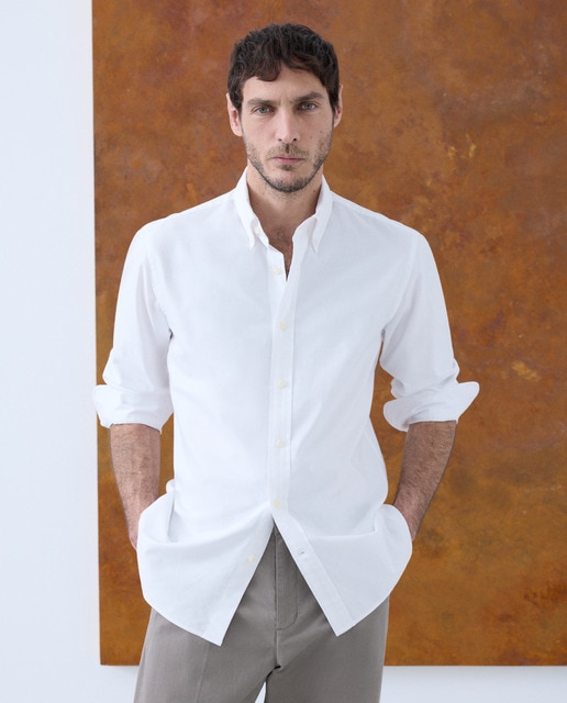 Camisa de hombre sport oxford classic  fit