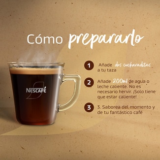 Café soluble descafeinado intensidad 6 frasco 100 g - Nescafe Gold