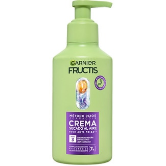 FRUCTIS crema secado al aire metodo rizos sin aclarado paso 3 dosificador 260 ml