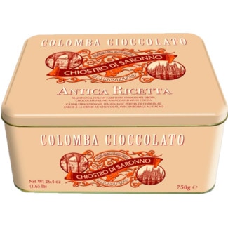 Chiostro Chocolate Colomba embalagem 750 g