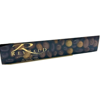 Reynaud Amêndoas de Chocolate Leite e Caramelo embalagem 230 g