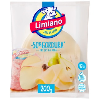 Limiano Queijo Flamengo Light -50% Gordura em Fatias embalagem 200 g