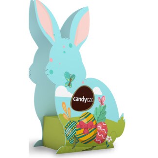 Candycat Coelho de Chocolate Mini com Ovinhos embalagem 49 g