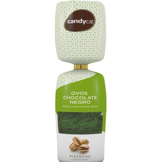 Candycat Ovos de Chocolate Pistacho embalagem 152 g